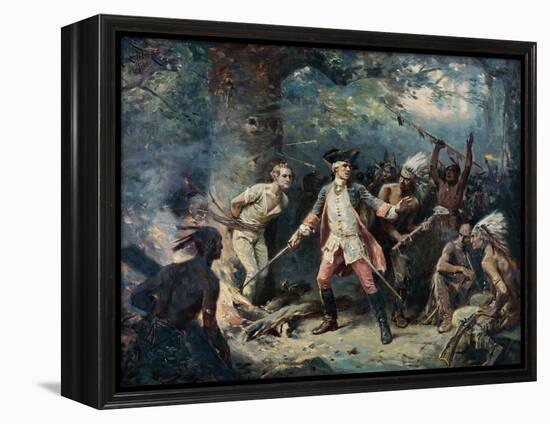 The Rescue of Major Israel Putnam-Jean Leon Gerome Ferris-Framed Premier Image Canvas