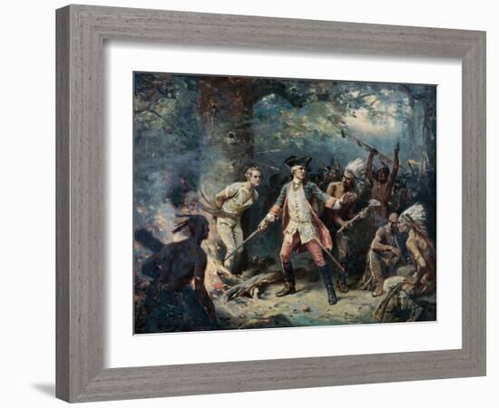 The Rescue of Major Israel Putnam-Jean Leon Gerome Ferris-Framed Giclee Print