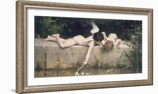 The Rescue-Emile Munier-Framed Premium Giclee Print