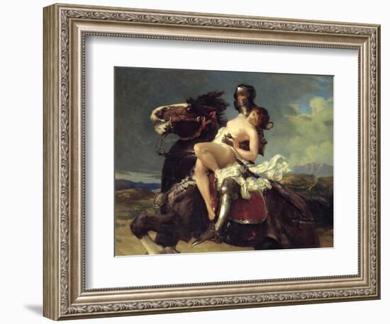 The Rescue-Vereker Monteith Hamilton-Framed Giclee Print