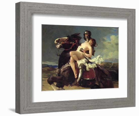 The Rescue-Vereker Monteith Hamilton-Framed Giclee Print