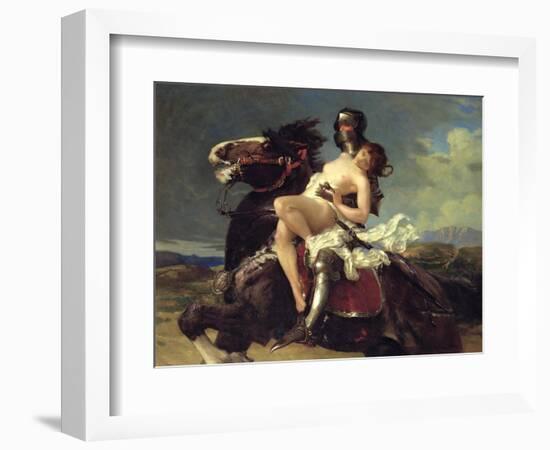 The Rescue-Vereker Monteith Hamilton-Framed Giclee Print