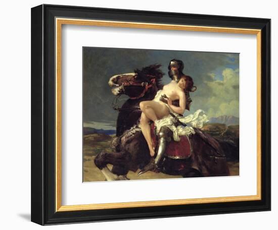 The Rescue-Vereker Monteith Hamilton-Framed Giclee Print