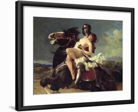 The Rescue-Vereker Monteith Hamilton-Framed Giclee Print