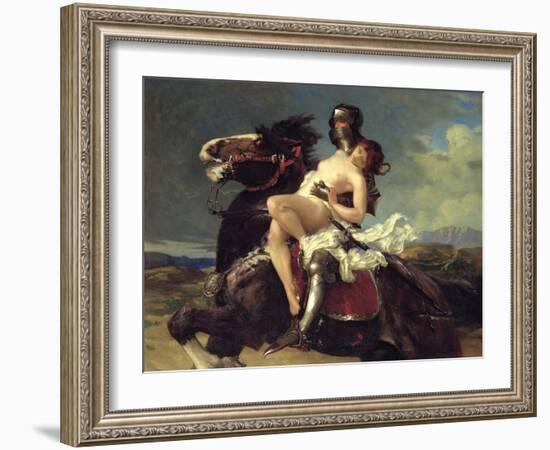 The Rescue-Vereker Monteith Hamilton-Framed Giclee Print