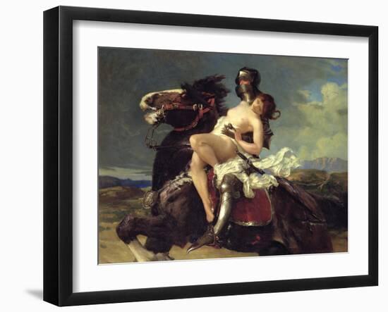 The Rescue-Vereker Monteith Hamilton-Framed Giclee Print