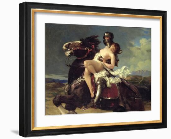 The Rescue-Vereker Monteith Hamilton-Framed Giclee Print