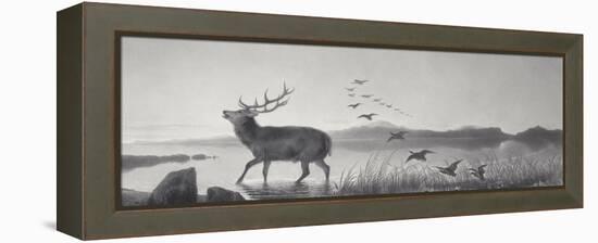 The Rescue-Edwin Henry Landseer-Framed Premier Image Canvas