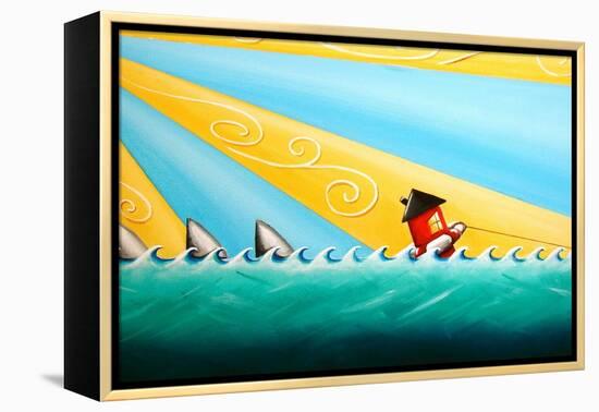 The Rescue-Cindy Thornton-Framed Stretched Canvas