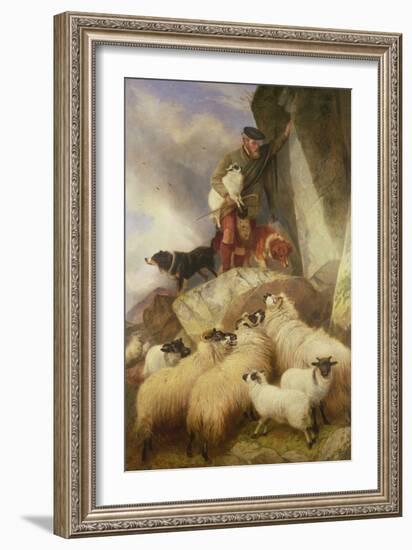 The Rescue-Richard Ansdell-Framed Giclee Print