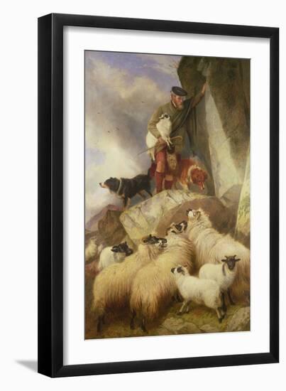The Rescue-Richard Ansdell-Framed Giclee Print