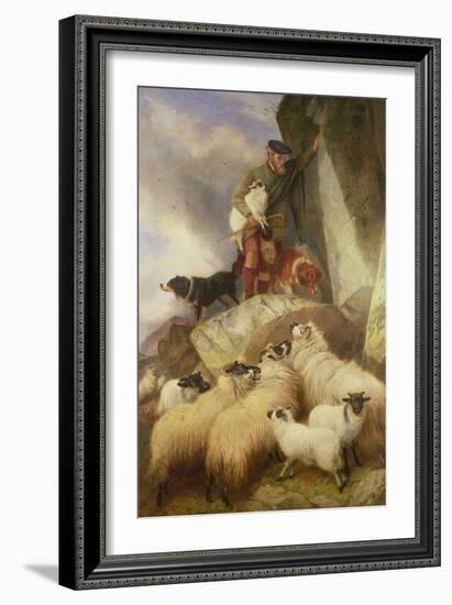 The Rescue-Richard Ansdell-Framed Giclee Print