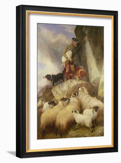 The Rescue-Richard Ansdell-Framed Giclee Print