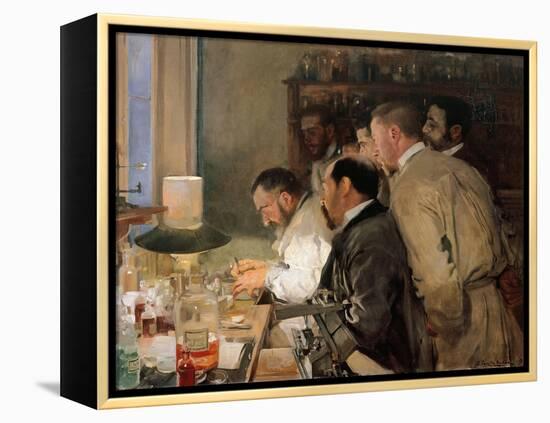 The Research. 1897-Joaquin Sorolla-Framed Premier Image Canvas