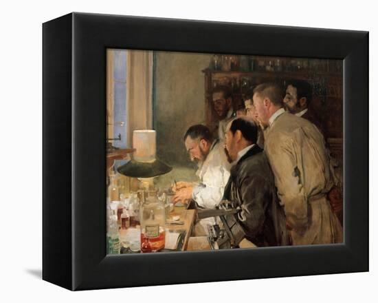 The Research-Joaquín Sorolla y Bastida-Framed Premier Image Canvas