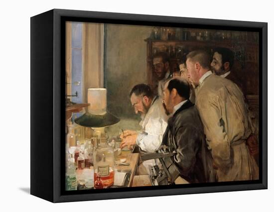 The Research-Joaquín Sorolla y Bastida-Framed Premier Image Canvas