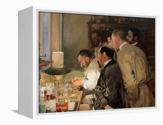 The Research-Joaquín Sorolla y Bastida-Framed Premier Image Canvas