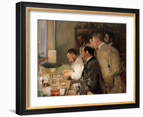 The Research-Joaquín Sorolla y Bastida-Framed Giclee Print