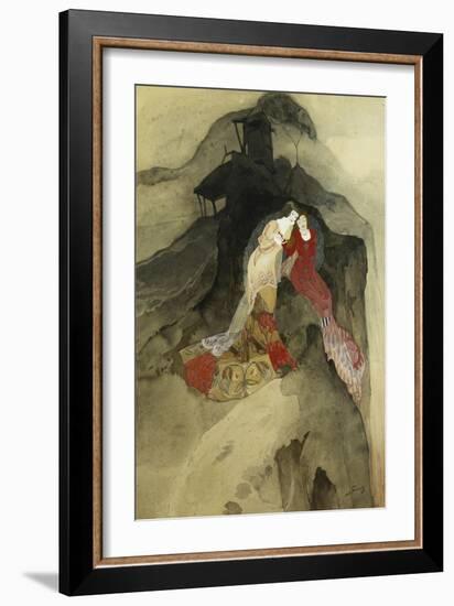 The Researchers of the Infinite; Les Chercheuses D'Infini-Georges de Feure-Framed Giclee Print