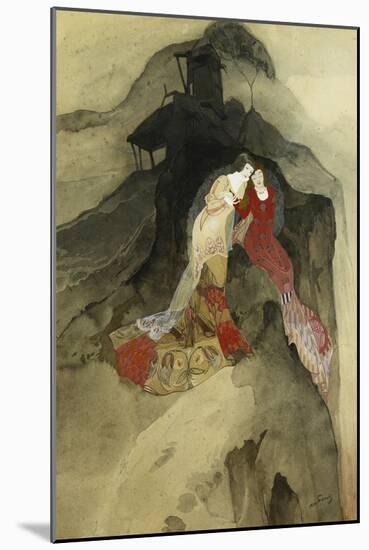 The Researchers of the Infinite; Les Chercheuses D'Infini-Georges de Feure-Mounted Giclee Print