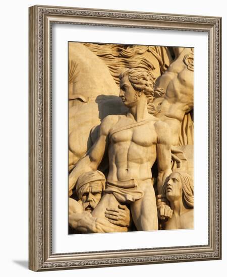 The Resistance by Antoine Etex, Dating from 1814, Sculpture on the Arc De Triomphe, Paris, France,-Godong-Framed Photographic Print