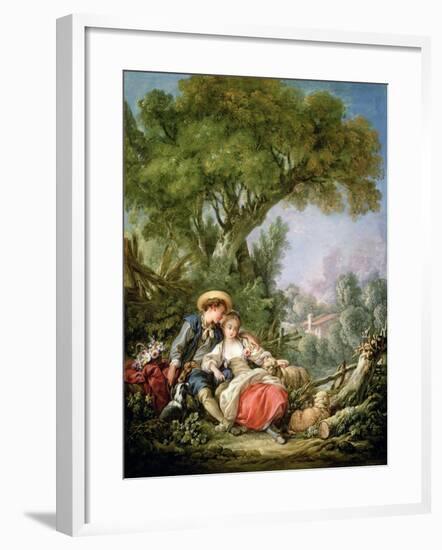 The Rest, 1764-Francois Boucher-Framed Giclee Print