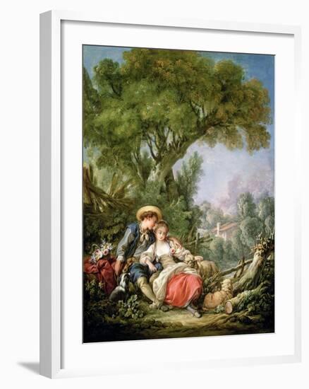 The Rest, 1764-Francois Boucher-Framed Giclee Print