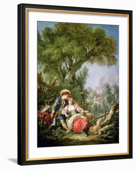 The Rest, 1764-Francois Boucher-Framed Giclee Print