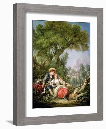 The Rest, 1764-Francois Boucher-Framed Giclee Print