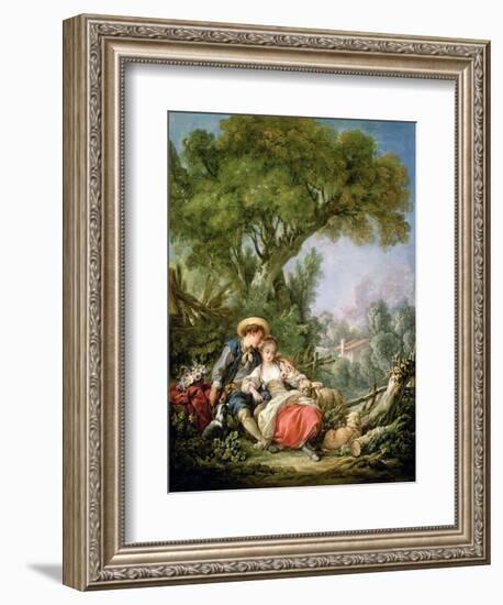 The Rest, 1764-Francois Boucher-Framed Giclee Print