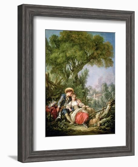 The Rest, 1764-Francois Boucher-Framed Giclee Print