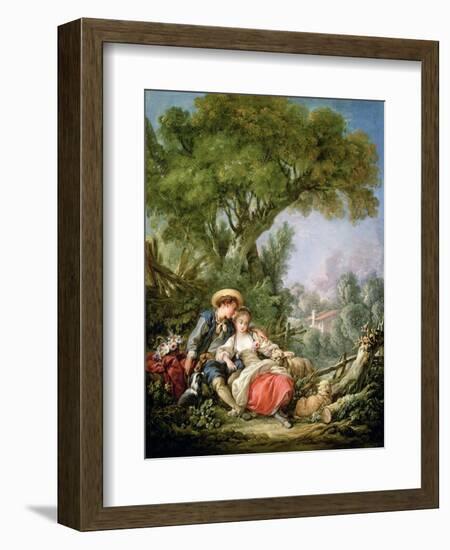 The Rest, 1764-Francois Boucher-Framed Giclee Print