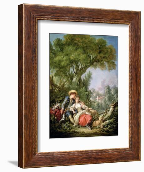 The Rest, 1764-Francois Boucher-Framed Giclee Print