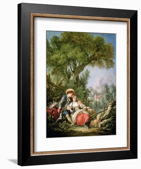 The Rest, 1764-Francois Boucher-Framed Giclee Print