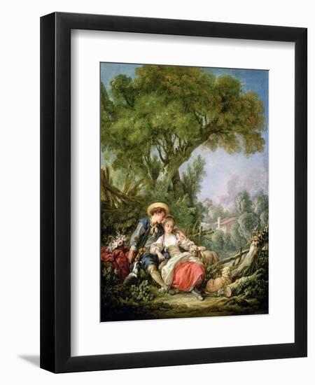 The Rest, 1764-Francois Boucher-Framed Giclee Print