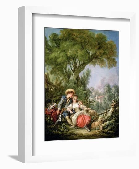 The Rest, 1764-Francois Boucher-Framed Giclee Print