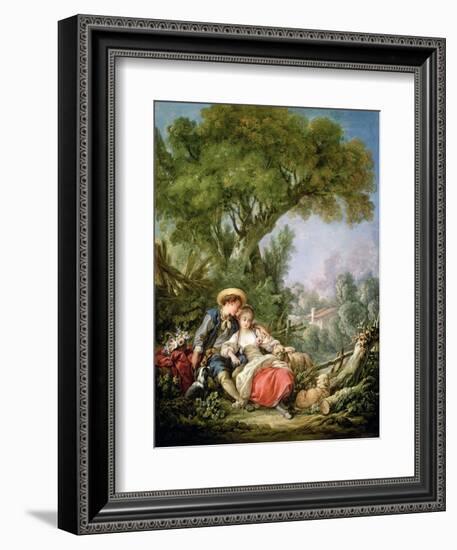 The Rest, 1764-Francois Boucher-Framed Giclee Print