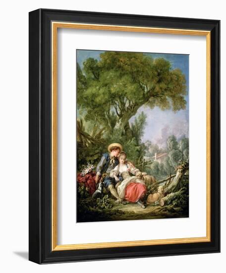 The Rest, 1764-Francois Boucher-Framed Giclee Print