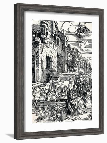 The Rest During the Flight to Egypt, 1506-Albrecht Dürer-Framed Giclee Print