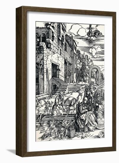 The Rest During the Flight to Egypt, 1506-Albrecht Dürer-Framed Giclee Print