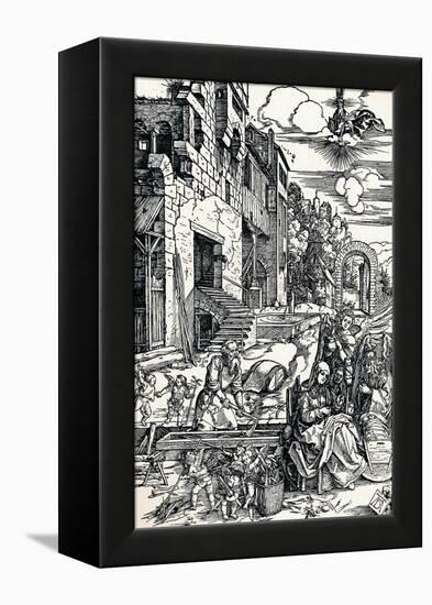 The Rest During the Flight to Egypt, 1506-Albrecht Dürer-Framed Premier Image Canvas