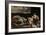 The Rest of the Holy Family on the Flight into Egypt-Orazio Gentileschi-Framed Giclee Print