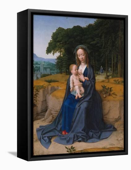 The Rest on the Flight into Egypt, c.1512–15-Gerard David-Framed Premier Image Canvas