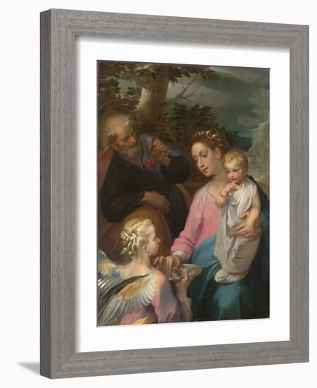 The Rest on the Flight into Egypt, c.1569-Francesco Vanni-Framed Giclee Print