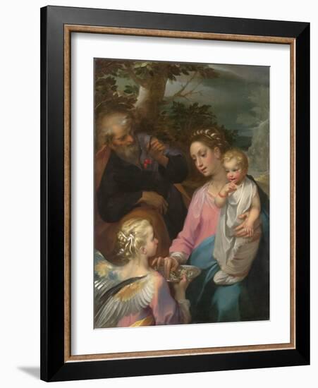 The Rest on the Flight into Egypt, c.1569-Francesco Vanni-Framed Giclee Print