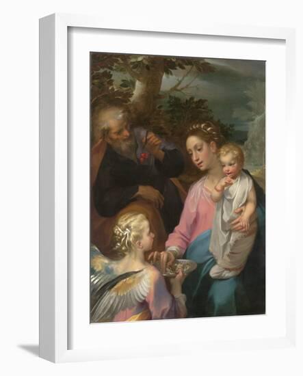 The Rest on the Flight into Egypt, c.1569-Francesco Vanni-Framed Giclee Print