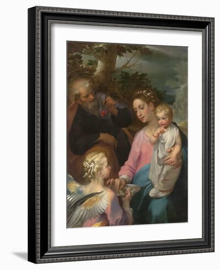 The Rest on the Flight into Egypt, c.1569-Francesco Vanni-Framed Giclee Print