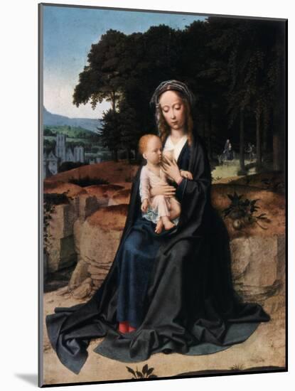 The Rest on the Flight into Egypt, C1512-1515-Gerard David-Mounted Giclee Print