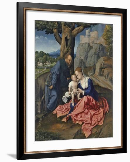 The Rest on the Flight into Egypt-Bernaert Van Orley-Framed Giclee Print