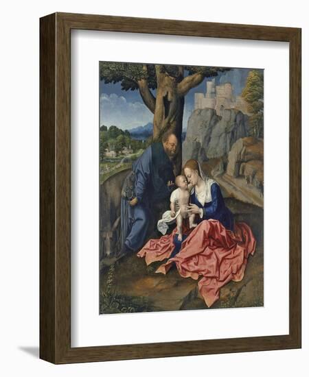 The Rest on the Flight into Egypt-Bernaert Van Orley-Framed Giclee Print